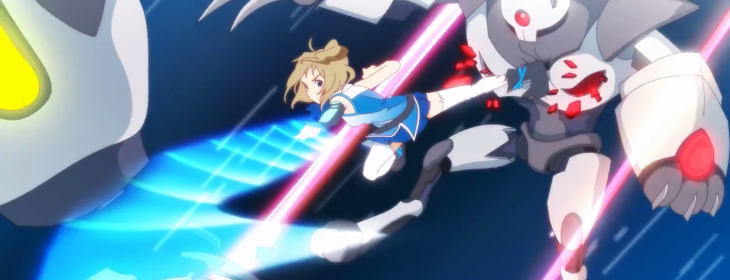 Internet Explorer’s new official mascot is Inori Aizawa, a cute robot-fighting anime heroine