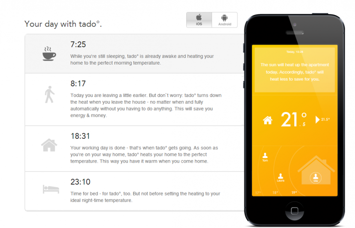 Tado 730x470 Tado’s smart central heating system is available in the UK now, but get an engineer to install it