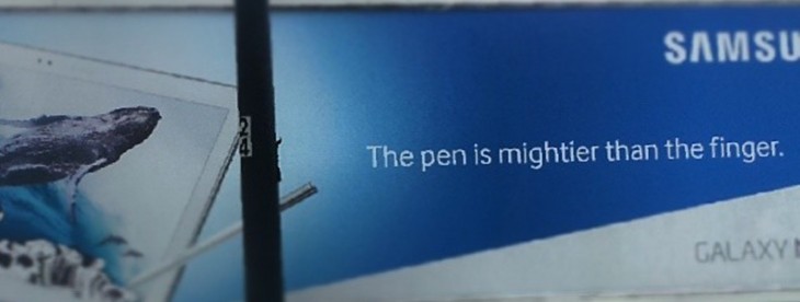 Samsung invites male appendage jokes with ‘Pen is mightier…’ billboard ads
