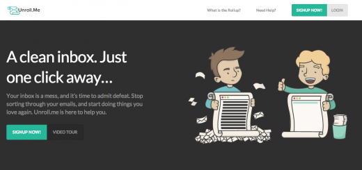 7 great services for taking back control of your inbox unrollme screenshot 520x245 7 great services for taking back control of your inbox