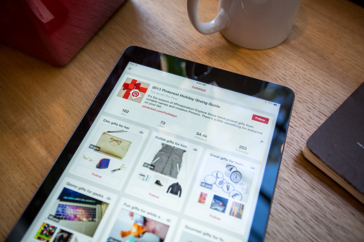Pinterest redesigns its iPad app for iOS 7 with a new menu, long-press board sharing and discovery