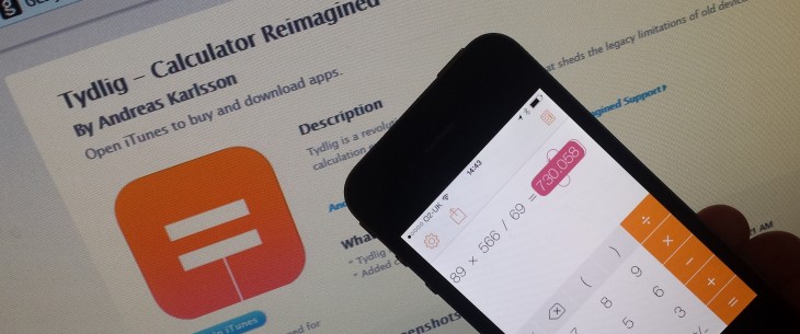 Tydlig reimagines your calculator for iOS