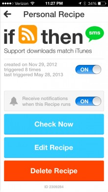89 of the best iOS apps launched in 2013 IFTTTS 220x390 89 of the best iOS apps launched in 2013