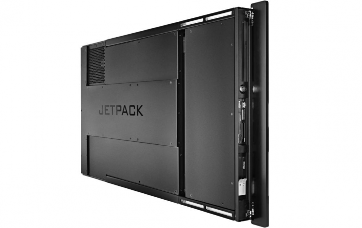 PiixL’s SteamOS-compatible Jetpack PC hides neatly behind your TV. On sale next month