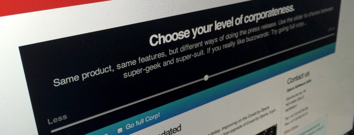 If you hate press releases, check out Opera’s ‘PR Machine’