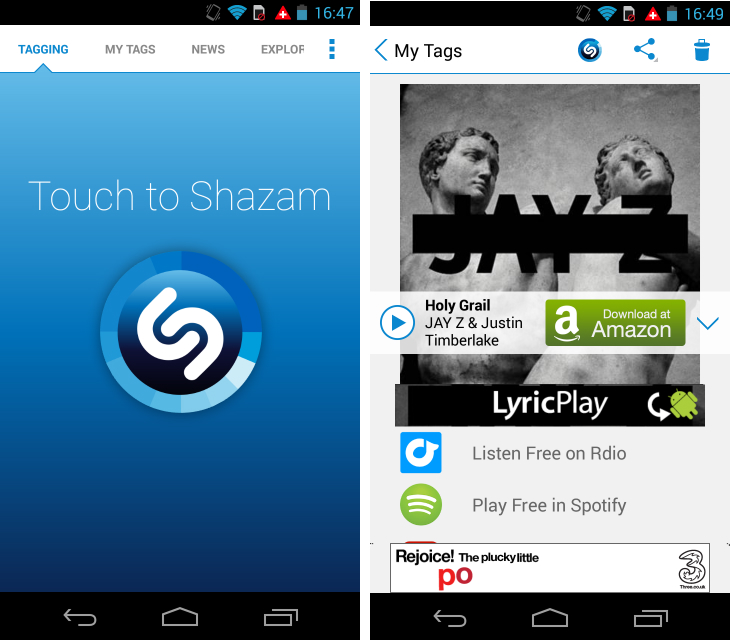 Shazam Для Android - фото 5