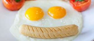 happy face breakfast