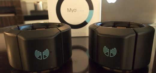 MYO armband 520x245 photo MYO armband 520x245 Hands on with the MYO gesture control armband, wearable techs answer to Leap Motion and Kinect