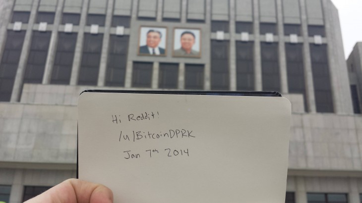 North Korea may have seen its very first Bitcoin transaction this month Reddit Bitcoin 730x410 North Korea may have seen its very first Bitcoin transaction this month