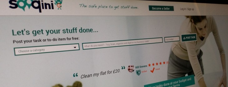 Live in the UK? You can now use task marketplace Sooqini on Android