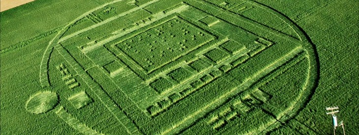 No, it wasn’t aliens: Nvidia created a crop circle to market its new mobile processor
