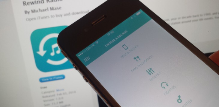 This iPhone app wants to be your radio time-machine, but you’ll need a Rdio subscription