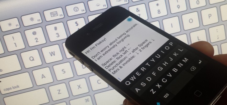 Fleksy opens its alternative keyboard to all iOS developers