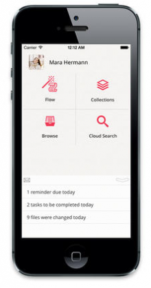 Octonius 220x418 Octonius for iOS unified file browser now supports Box too 