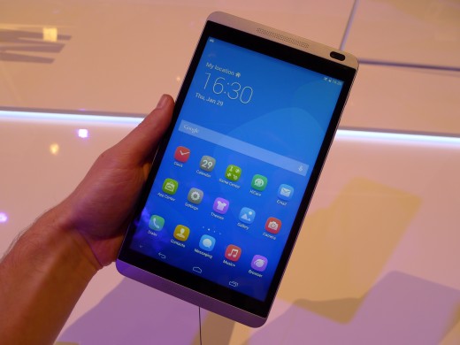 P1040970 520x390 Huawei launches pocket friendly MediaPad X1 and M1 Android tablets at MWC 2014