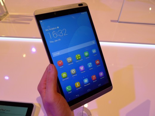 P1040982 520x390 Huawei launches pocket friendly MediaPad X1 and M1 Android tablets at MWC 2014