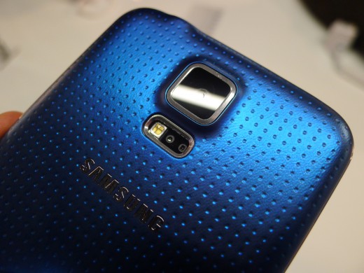 P1050089 520x390 Samsung Galaxy S5 hands on: Is the fingerprint scanner and heart rate monitor just a gimmick?