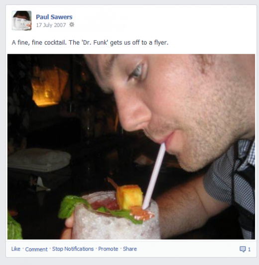 These were our first ever Facebook statuses, what was yours? Paul Sawers 520x532 These were our first ever Facebook statuses, what was yours?