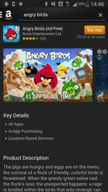 Screenshot 2014 02 19 14 46 18 220x391 Amazon takes its virtual Coins currency beyond the Kindle Fire and into the wider Android ecosystem