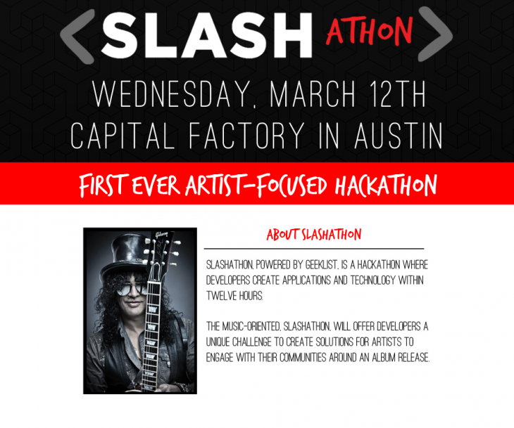 Slashathon 730x609 SXSlashathon: How rock legend Slash hopes to hack music discovery