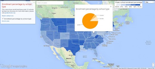 greatschools 520x234 Google launches Maps Gallery, a new digital atlas that lets you explore third party maps