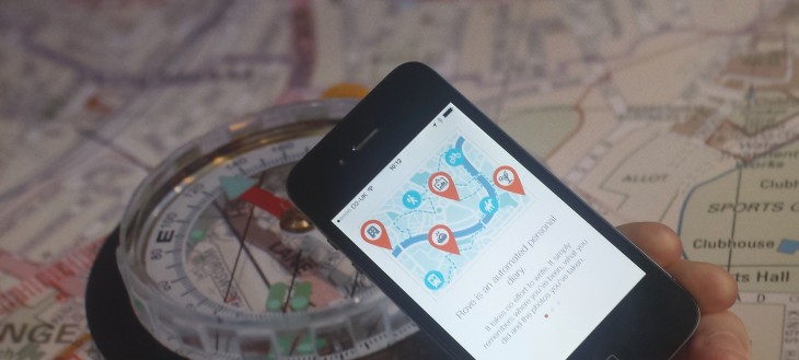 Rove’s stylish location-based diary app now lets you save specific memories from your lifelog