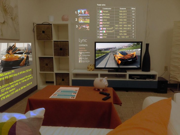Microsoft Research reveals 3D browser SurroundWeb that displays content across multiple surfaces in a ...