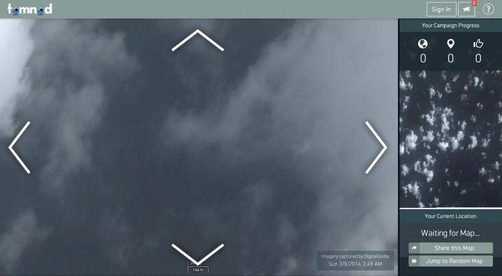 Screen Shot 2014 03 11 at 1.45.41 PM 730x401 You can help search for Flight MH370 with Tomnod’s crowdsourced satellite image platform