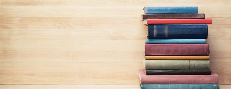 books on shelf