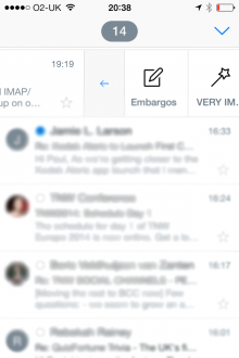 f1 220x330 SquareOne: A slick iPhone app that wants to make your emails less overwhelming