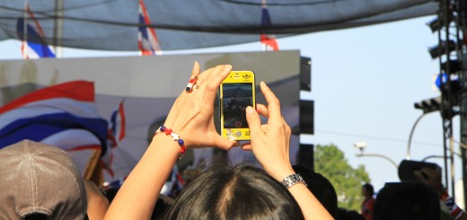 thailand iphone protest