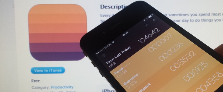Day Flow for iPhone is a simple time-tracker that helps you visualize your efficiency