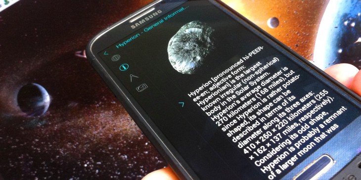 Solar Walk for Android guides you through our solar system with stunning visuals