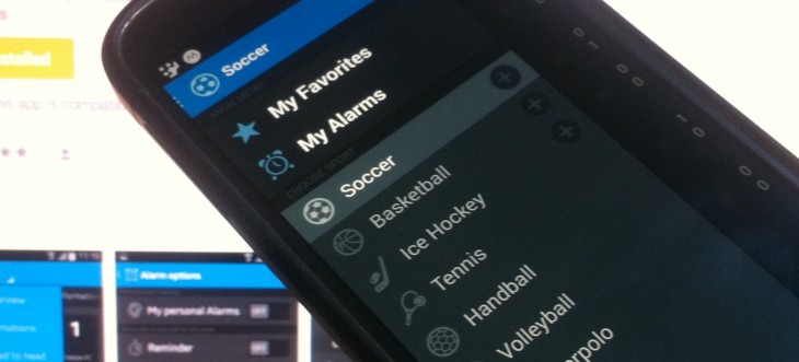 Want real-time alerts for all your favorite sports? Check out Score Alarm for Android.