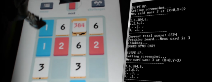 This robot playing Threes is hypnotic and better than you