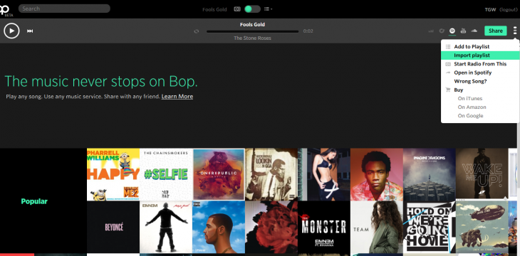 Bop.fm launches iOS app to help you find music across streaming services