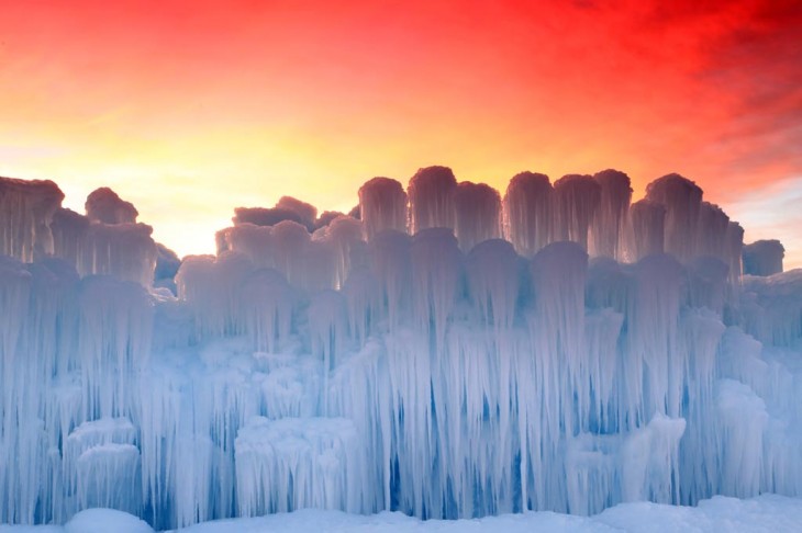 Journey through the colossal ice castles of the American Southwest