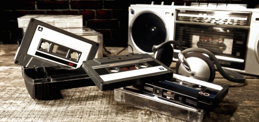 old cassettes and radio