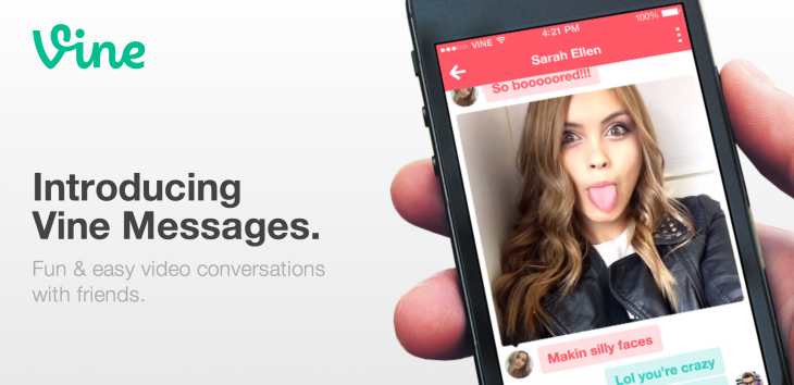 Vine releases a direct messaging feature