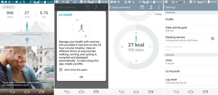 LGHealth2 730x321 LG G3 review: Third times a charm for LGs 5.5 flagship, but questions remain over battery life