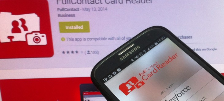 FullContact taps Zapier to let you scan your business cards into more than 250 third-party services