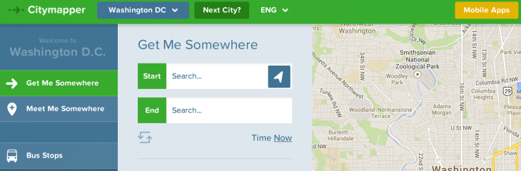 Citymapper adds Boston and Washington DC to its Android app for public transport directions
