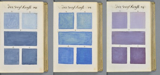 This 17th-century hand-painted art book bears an uncanny resemblance to the Pantone system colors-3new