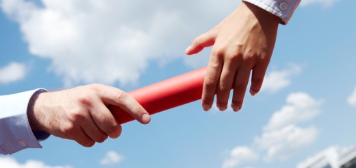 passing baton