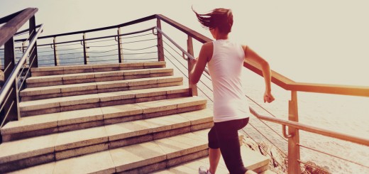 woman running exercising