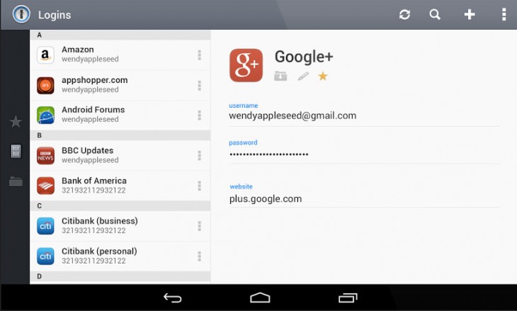 1Password for Android overhaul makes it a full-fledged app