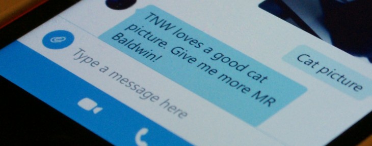 Skype for Android now supports offline photo sharing
