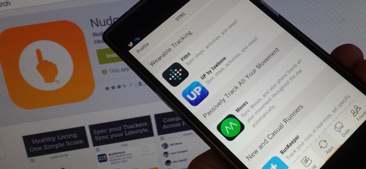 Nudge aggregates your health and fitness data from multiple apps and trackers