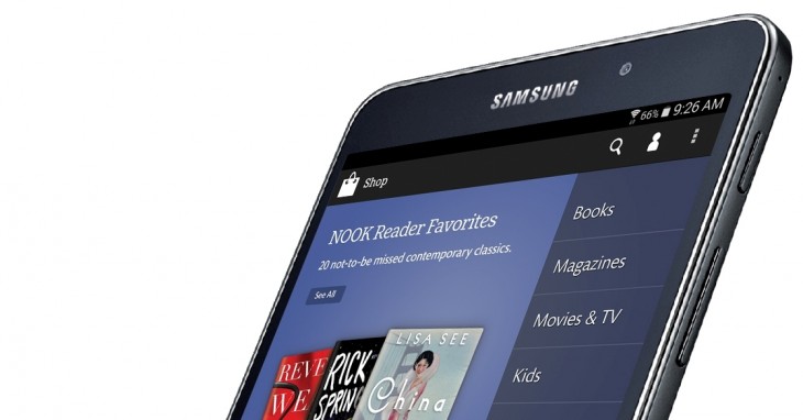 Samsung and Barnes & Noble partner to launch a Galaxy Tab 4 Nook tablet