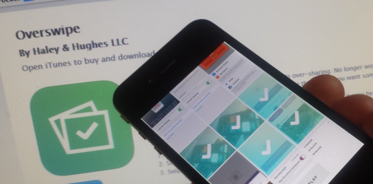 Overswipe: Give your iPhone to friends and display only the photos you want them to see